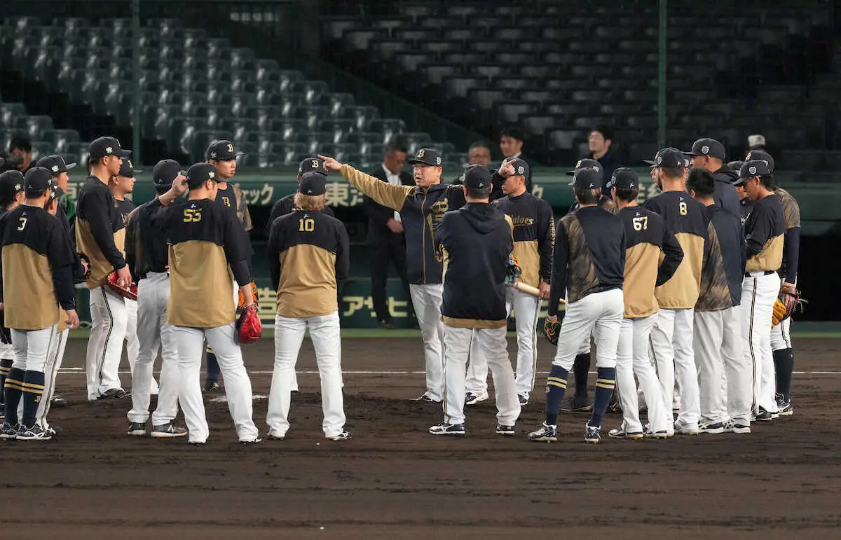 【画像・写真】異例の午後10時半発表　オリックス　中川拓、平野大ら4選手に戦力外通告