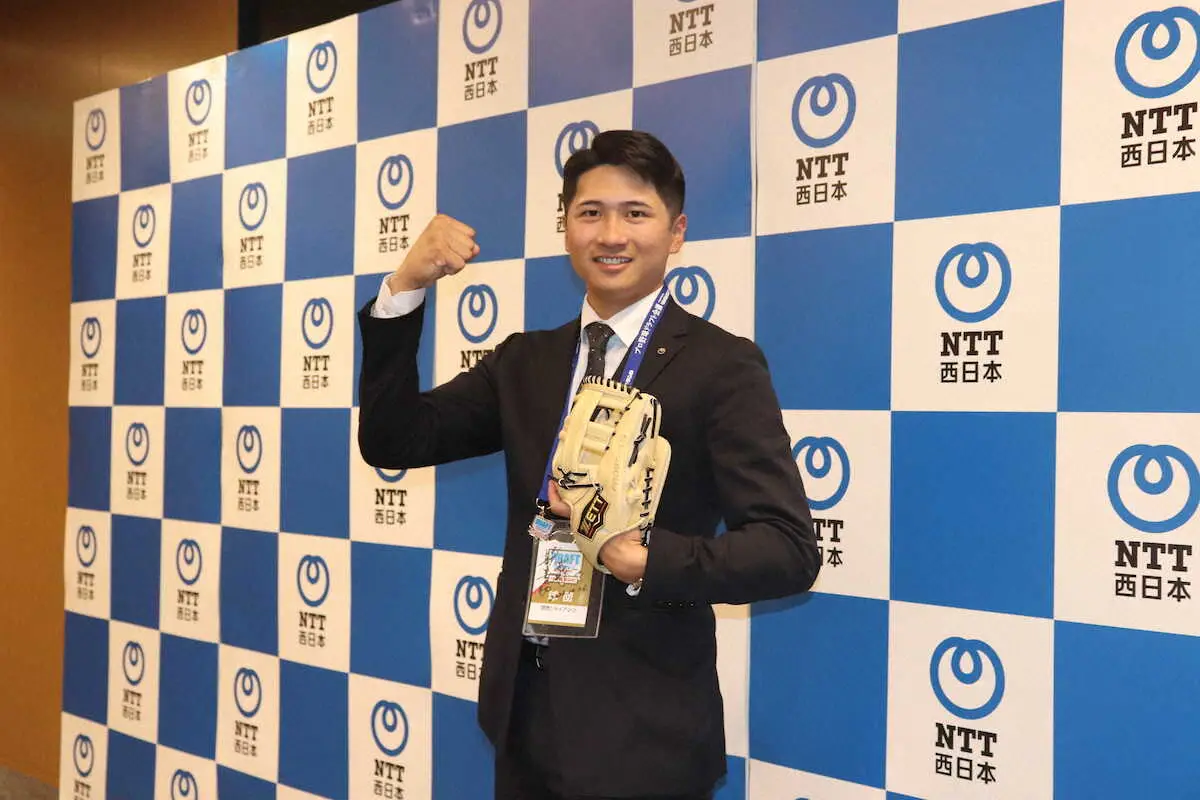 【画像・写真】巨人ドラ4・泉口友汰　遊撃手争いへ「その思いはもちろんある」　プロでも名門の看板背負う