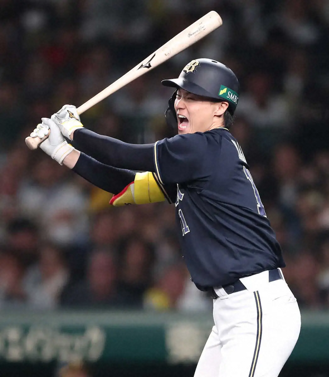 【画像・写真】二刀流で期待のオリックス・山崎福　2打席目も好機で三振ながら「怖いて」「大谷選手みたいな山崎投手」