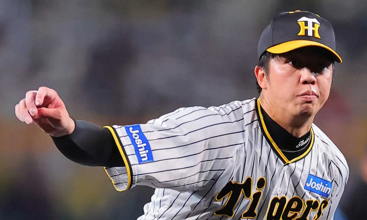 【画像・写真】阪神・才木　序盤から制球苦しむも「粘る日」気持ち切り替え5回1失点　出血に負けず気迫の95球