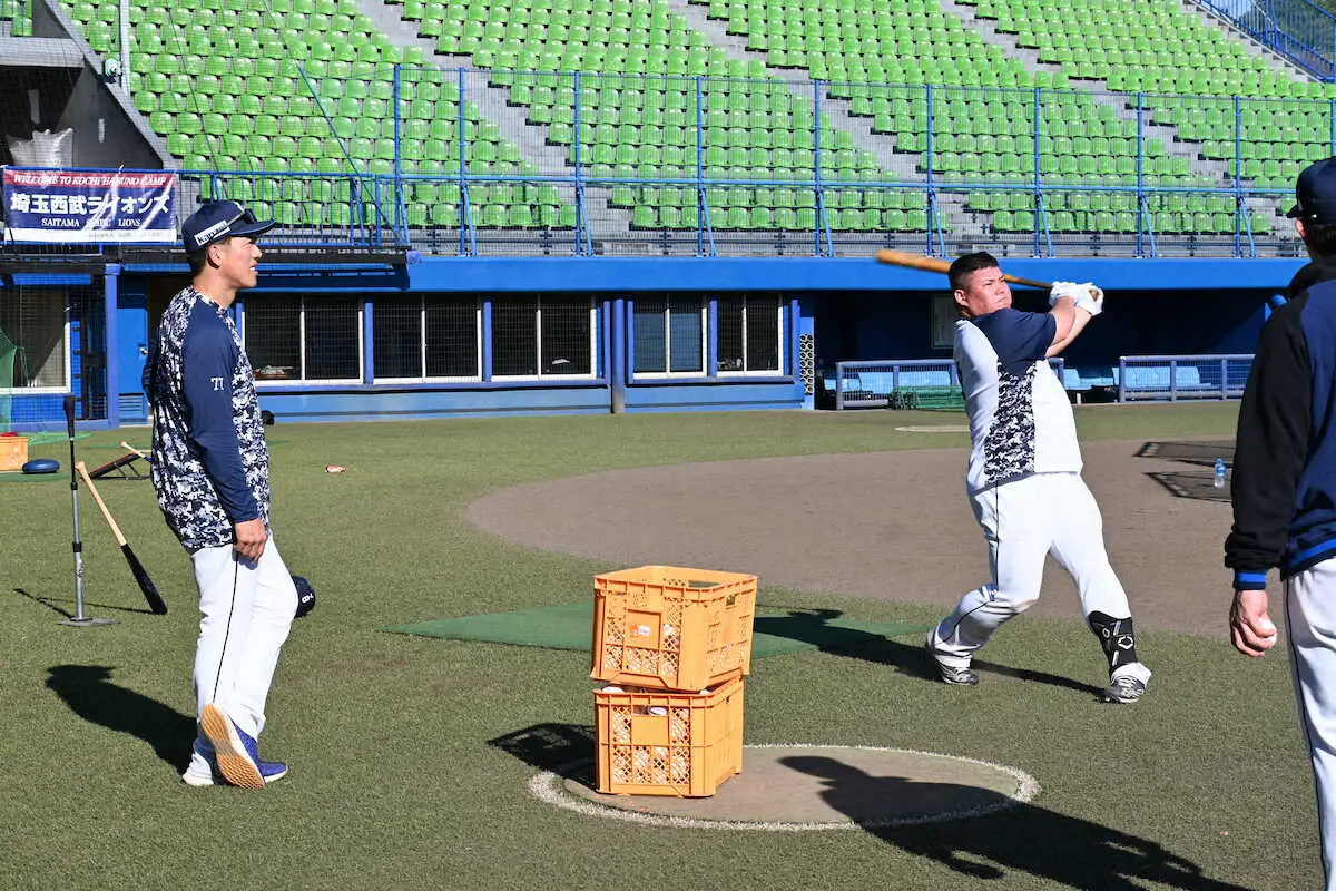 【画像・写真】西武・松井監督　若手の底上げへ「もうやるしかない」スローガンで奮起促す