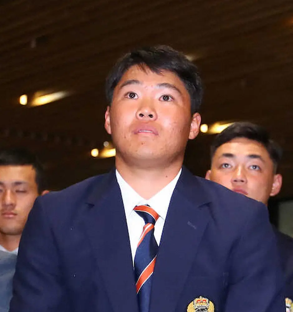 【画像・写真】大商大　広島ドラ2高が負傷でベンチ外「高を神宮で」西武ドラ2上田が決意新た
