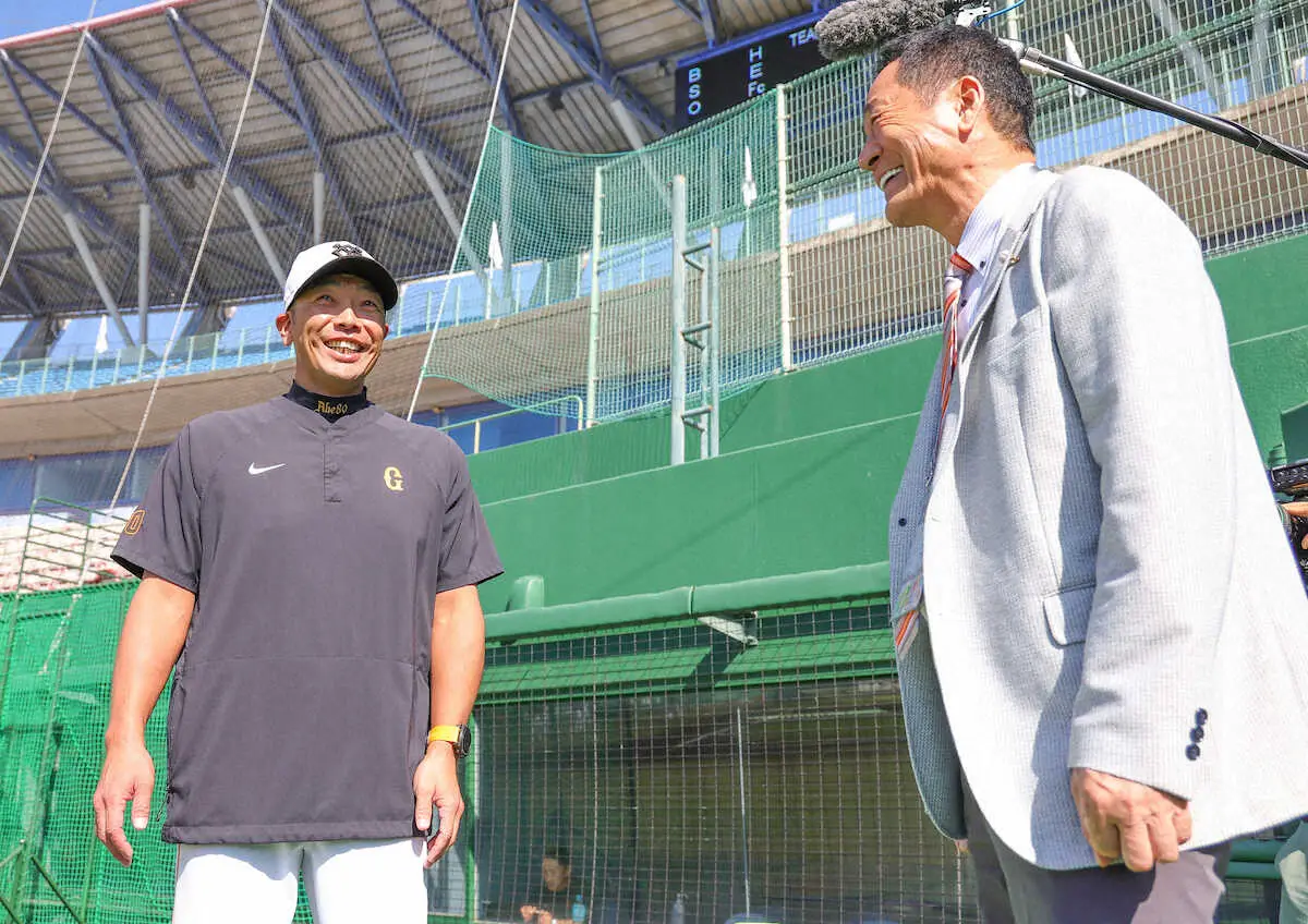 【画像・写真】巨人・阿部新監督　長嶋茂雄終身名誉監督から激励「来年優勝してほしいって言っていただきました」