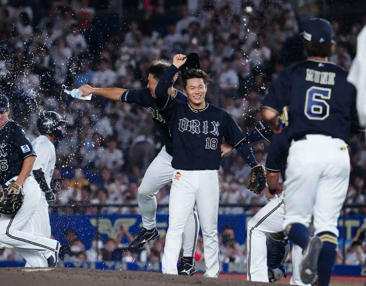 【画像・写真】9月、ノーヒットノーランを達成したオリックス・山本