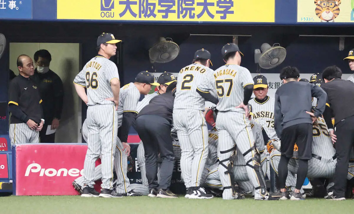 【画像・写真】阪神　日本一へ総動員！西勇、伊藤将が第6戦ベンチ入り　岩貞、及川、ブルワーらが外れる