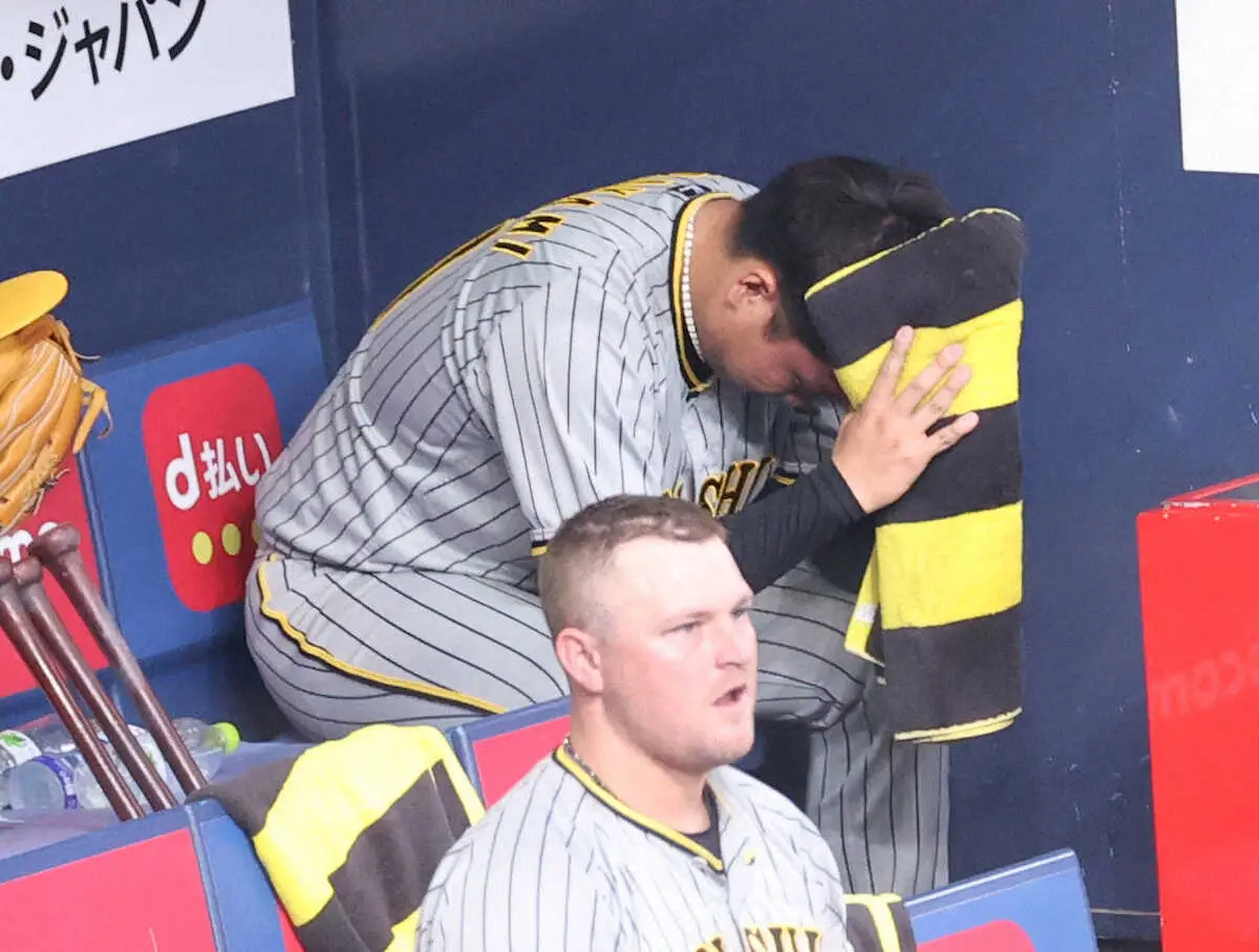 【画像・写真】阪神・村上　今季ワーストタイ4失点「打たれるべくして打たれた」　由伸には脱帽「全然違う」