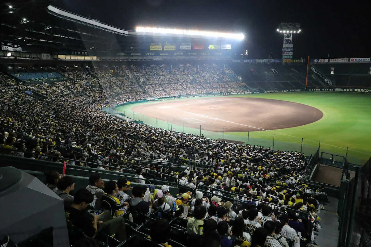 【画像・写真】阪神38年ぶり日本一!PV観戦の甲子園“大声援”がネットで反響「映像だけなのに虎ファン凄すぎ」