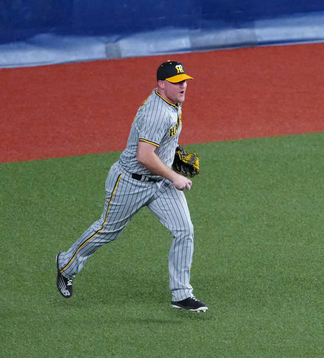 【画像・写真】阪神ノイジー“日本一決定球”キャッチ「ポケットの中に入れたよ」来日1年目「最高のチーム。最高の一年」