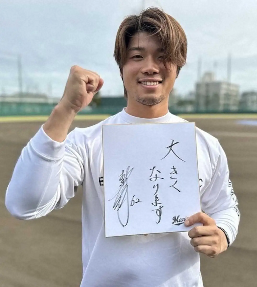 【画像・写真】ロッテ・森が契約更改　今季はプロ初勝利、来季へ「全てレベルアップしたい」