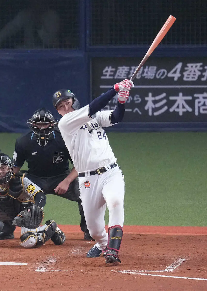【画像・写真】オリックス・紅林、侍辞退　日本S全7戦先発も左手関節炎　7日から日本ハム・野村が合流
