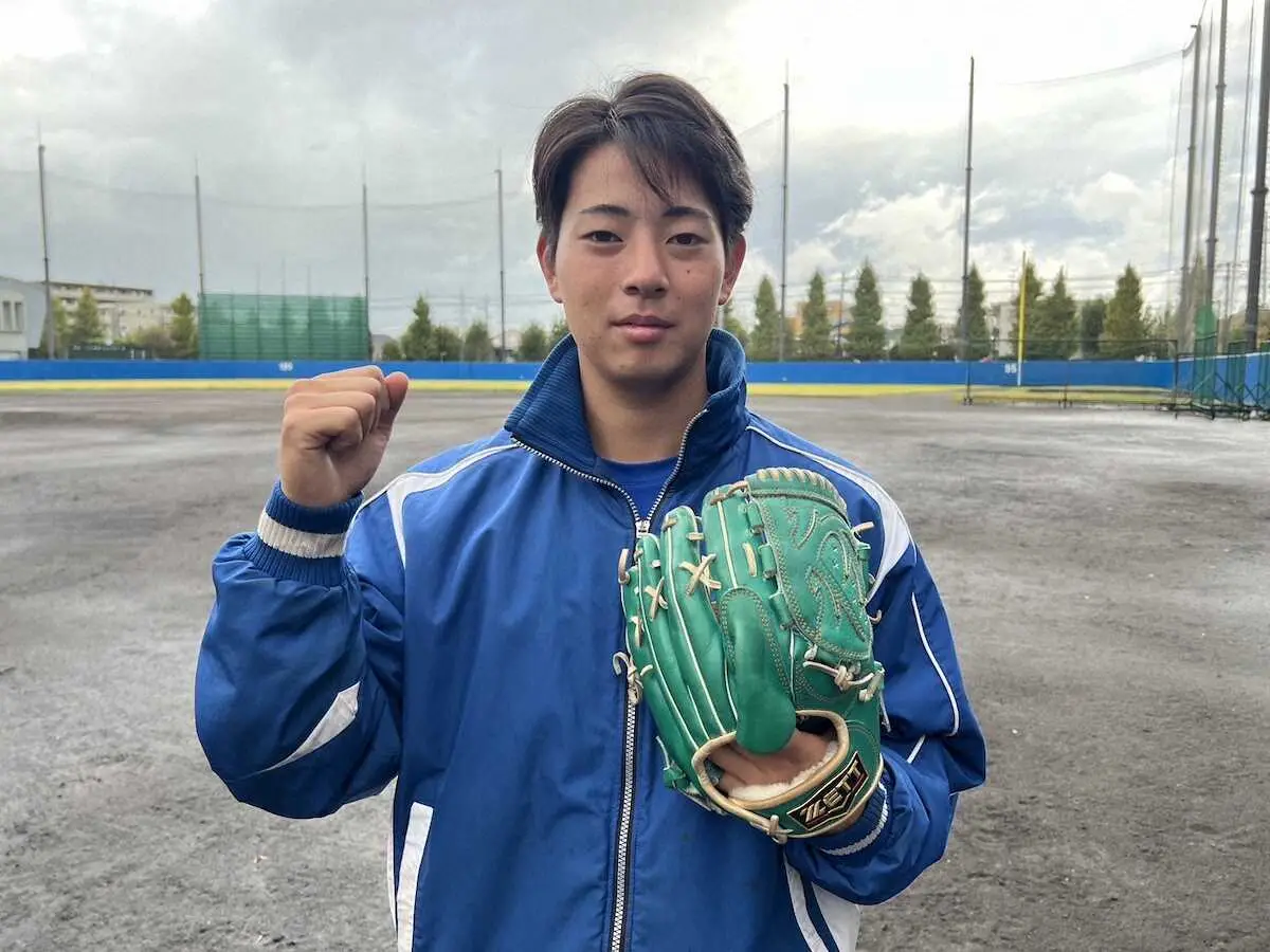 【画像・写真】阪神　ドラ1下村が背番号19熱望「藤浪選手を甲子園に見に行っていた。背負えるなら光栄」