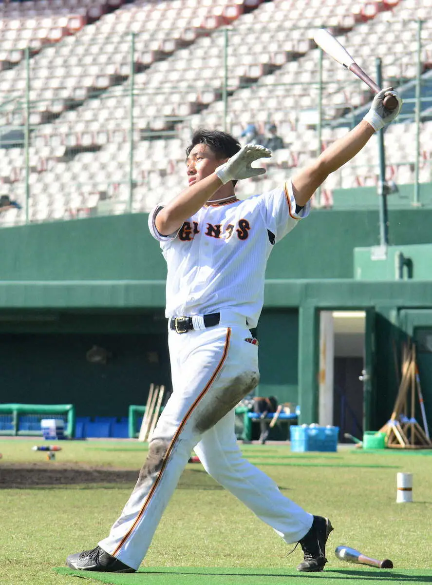 【画像・写真】巨人の育成・中田歩が阿部監督に助言求める「緊張しますけど、聞けるところはどんどん聞いていい期間に」