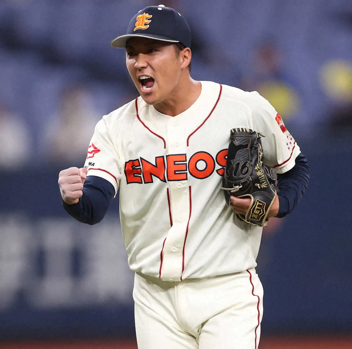 【画像・写真】西武ドラ7ENEOS糸川　好救援2回零封「度会と2人で優勝導く」先制V弾ドラ1と恩返しVへ好発進