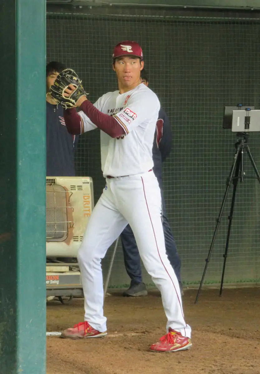 【画像・写真】楽天・育成右腕の清宮  161キロ出していた!イースタンセーブ王はポスト松井裕に名乗り