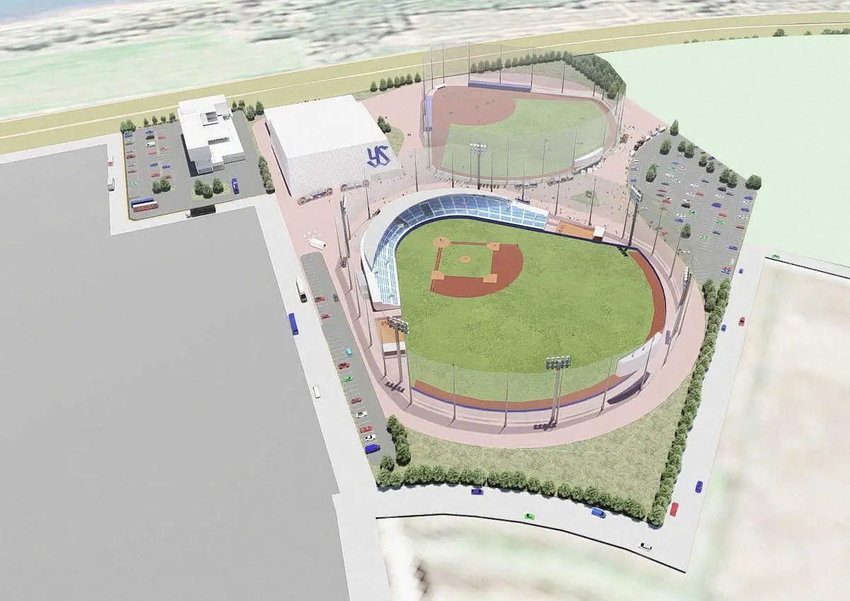 【画像・写真】ヤクルト　茨城・守谷市にファーム施設移転　基本協定締結
