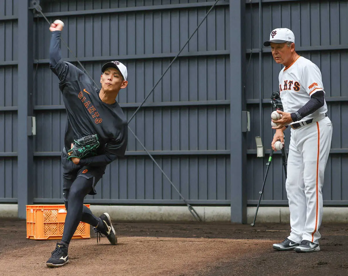【画像・写真】巨人・泉　“魔改造”でトレード加入からブルペンの柱へ　久保巡回コーチと“再タッグ”
