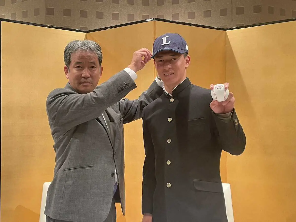 【画像・写真】西武ドラ3・杉山　左腕エース背番「47」に決定　工藤公康が元祖の系譜「つけたいと思っていた」