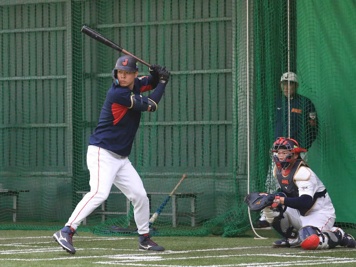 【画像・写真】阪神・佐藤輝　侍で虎首脳陣へのアピールは意識せず「あんま関係ないんじゃないですか」
