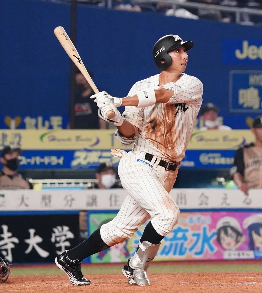 【画像・写真】【トライアウト】ロッテ・福田秀平　第1打席は二飛、第2打席は空振り三振　現役続行をかけ、運命の一日