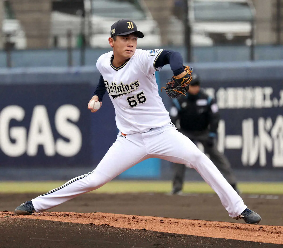 【画像・写真】【トライアウト】オリ・吉田凌　まさかの高校先輩と対決　「マジかと思った。胸借りるつもりで腕振った」