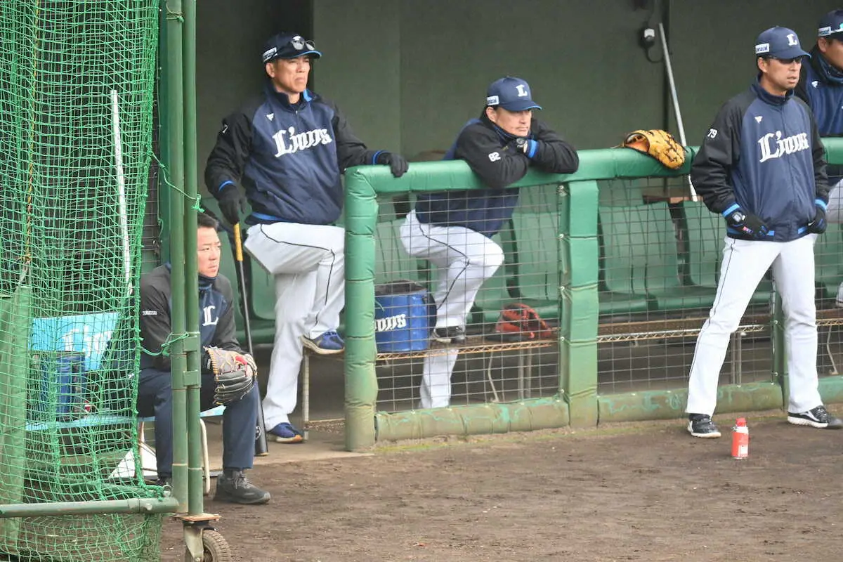 【画像・写真】西武・松井稼頭央監督「悩みに悩み抜いたと思う」　FA宣言した山川の意思尊重