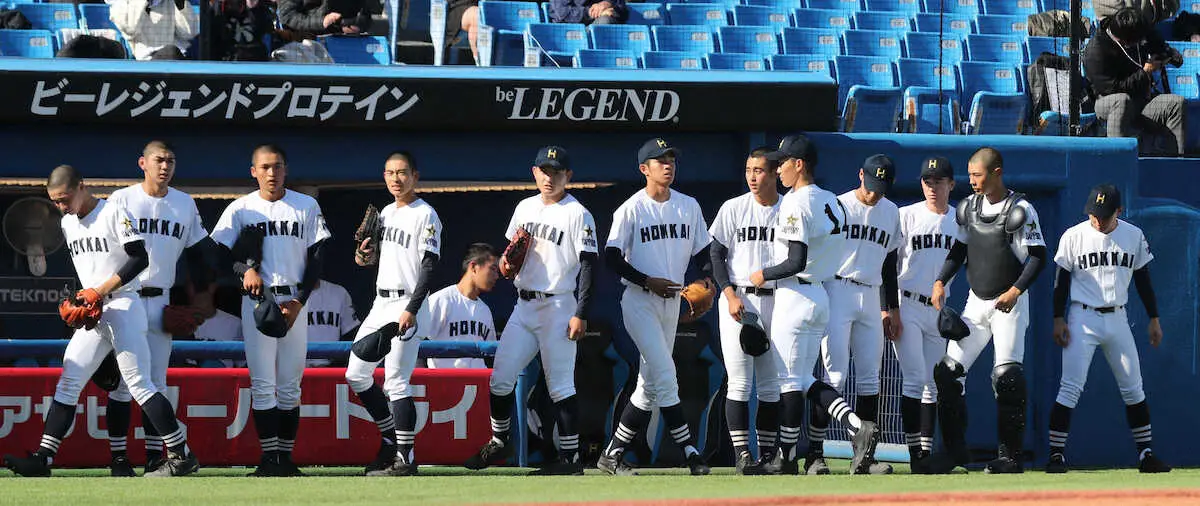 【画像・写真】北海は初戦敗退　新基準の低反発バットで挑むも3安打無得点