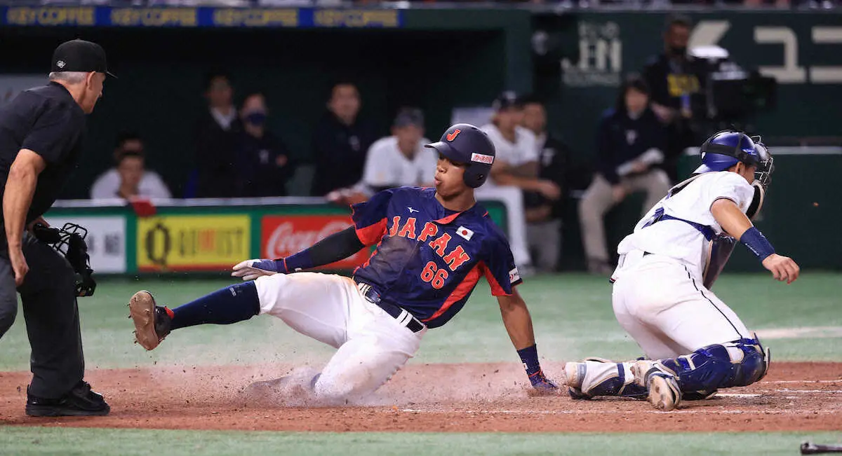 【画像・写真】井端ジャパン序盤打線沈黙も…森下1号、9回に坂倉、門脇の連続適時打で突き放す　17日は宿敵・韓国戦