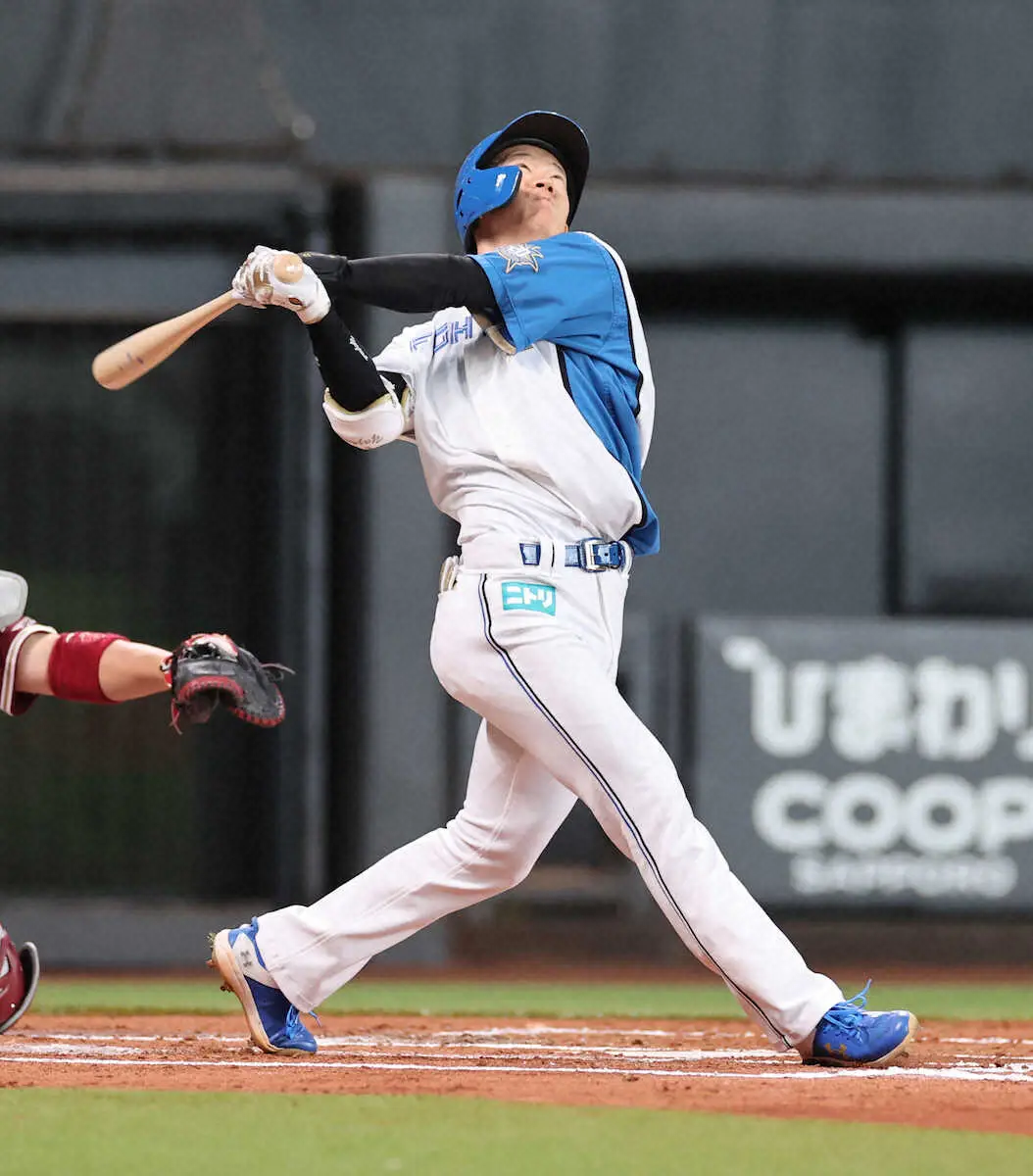 【画像・写真】日本ハムの二刀流・矢沢　骨折で手術、打撃再開は12月上旬の見込み