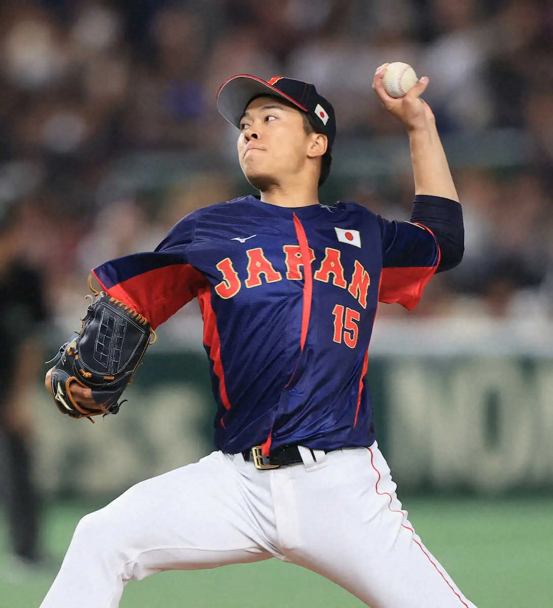 【画像・写真】侍J・早川が5回を完全投球＆7奪三振　松坂大輔氏「6勝の投手じゃない」絶賛