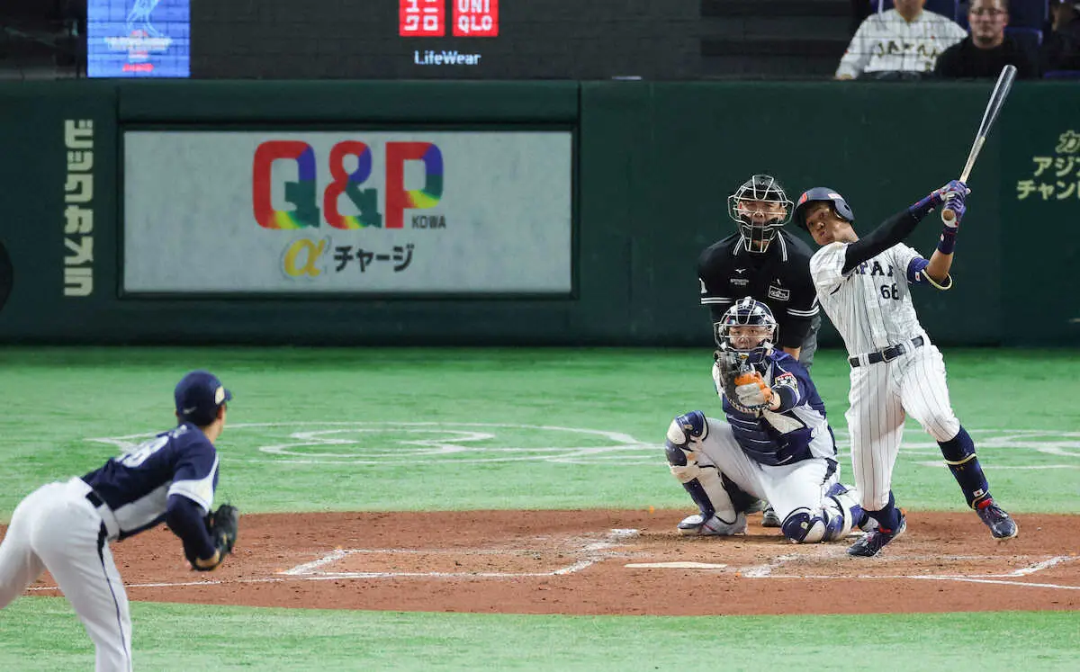 【画像・写真】万波弾で侍決勝進出「140点満点」宿敵韓国に勝利し予選L2位以上確定　代表定着へ「第一歩」