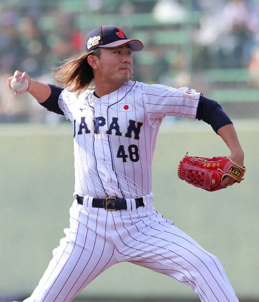 【画像・写真】決勝先発の侍・今井が闘志「力負けしない」　17年の第1回大会と同じ韓国が相手
