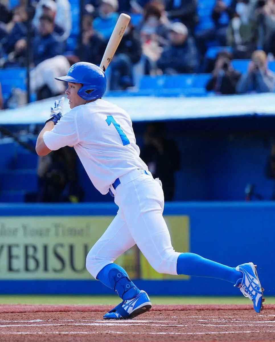 【画像・写真】青学大の「下克上球児」楽天6位・中島が3安打で4強けん引　ドラ1下村＆常広に負けん「見返してやる」