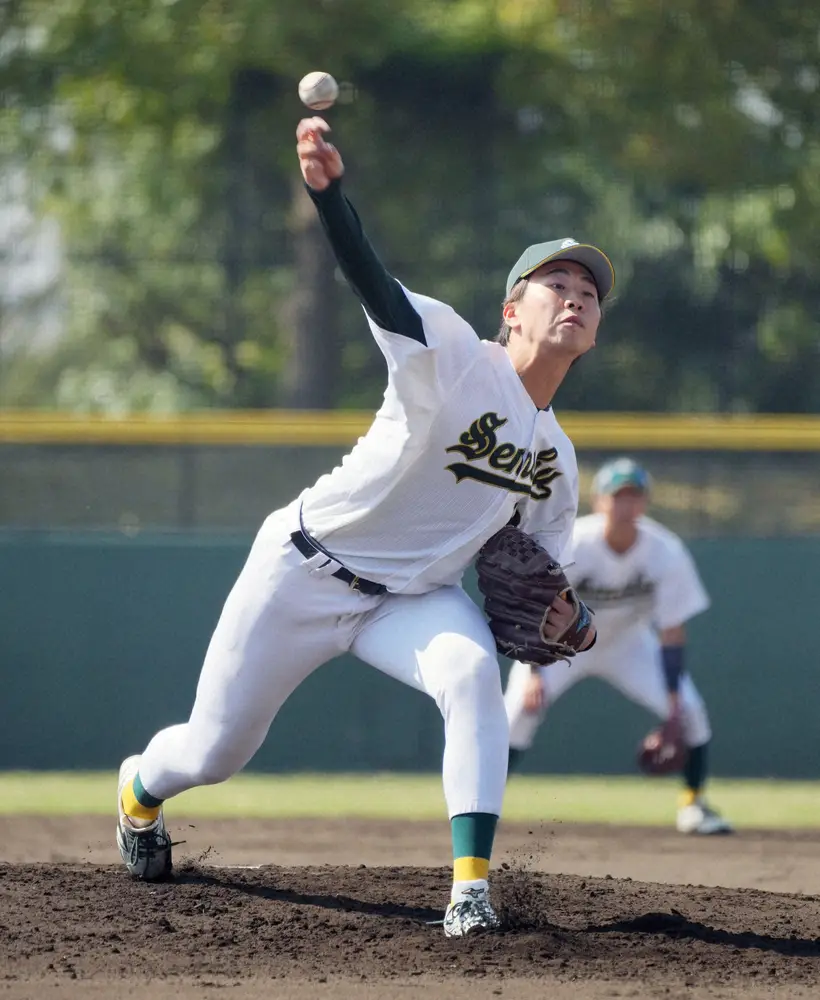 【画像・写真】ヤクルト　ドラ1専大・西舘に背番号「14」用意