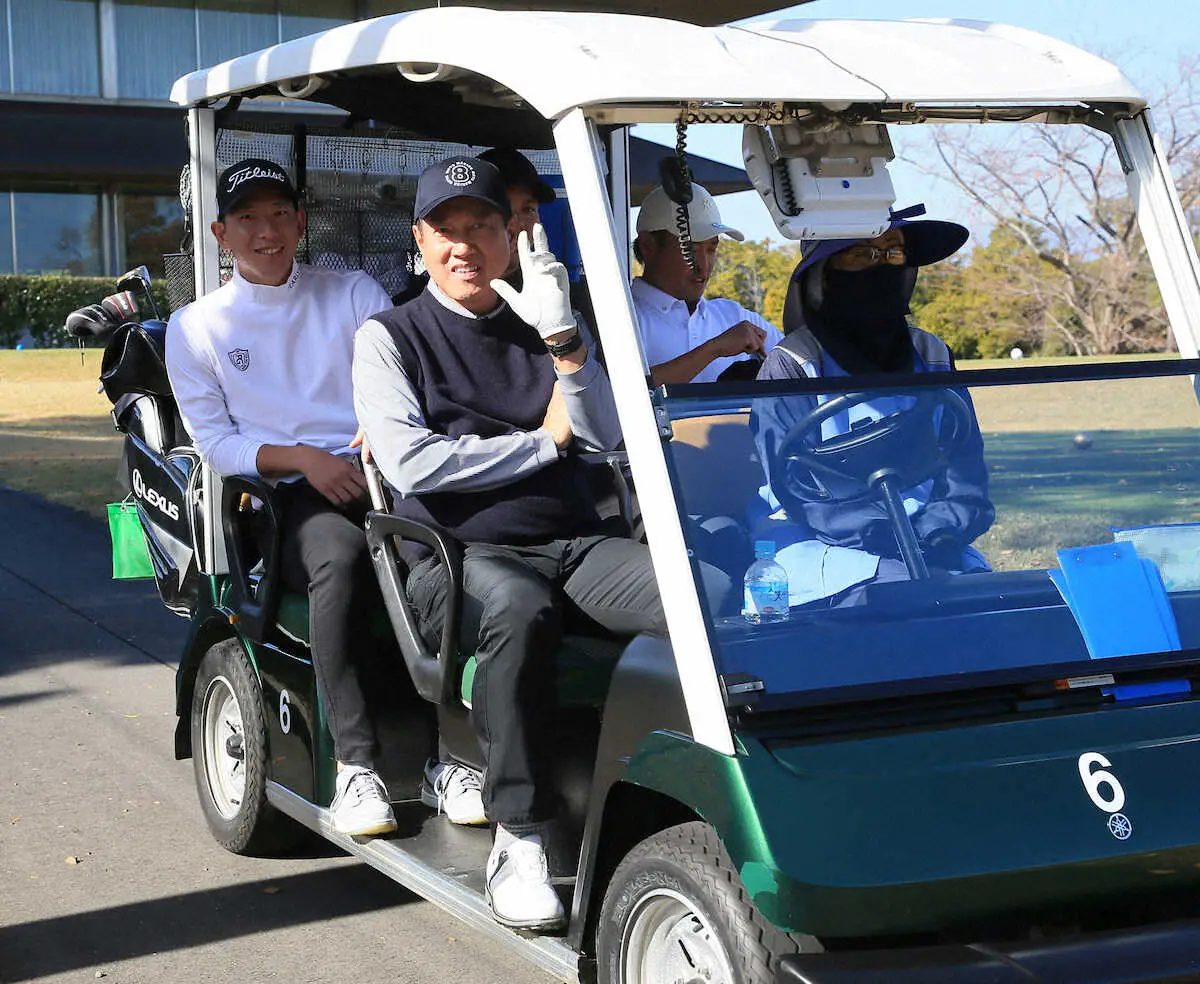 【画像・写真】巨人・大城卓が納会ゴルフで自己ベスト更新「91です。楽しかったです」