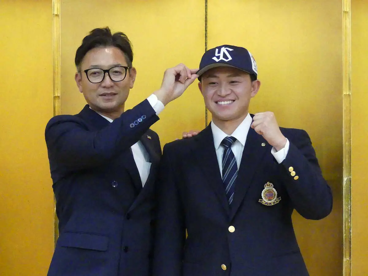 【画像・写真】ヤクルト・ドラ3石原「越えたい壁。奥川選手よりも活躍したい」同学年の右腕超えを宣言