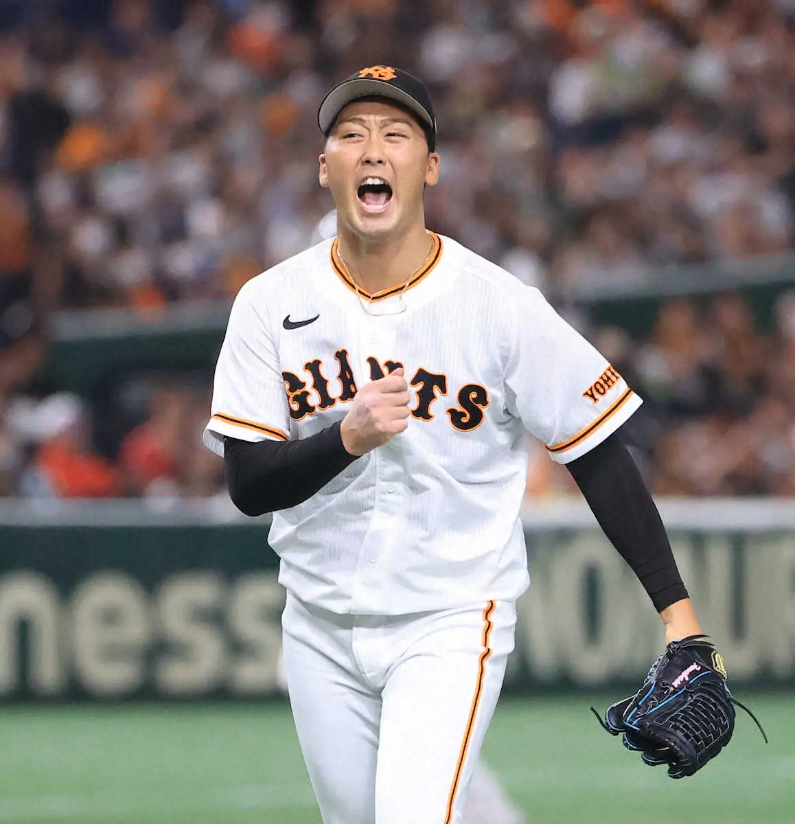 【画像・写真】巨人船迫は1500万円増の年俸2300万円でサイン　来季は勝ちパターンで50試合以上登板が目標