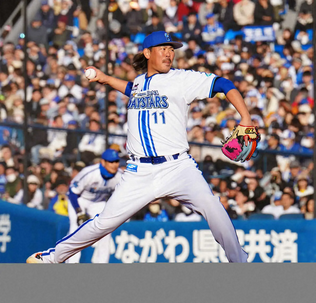 【画像・写真】DeNAのOBで登板の山口俊　1失点の内容に“自虐”「（現役の）シーズン中と変わらない微妙な投球」