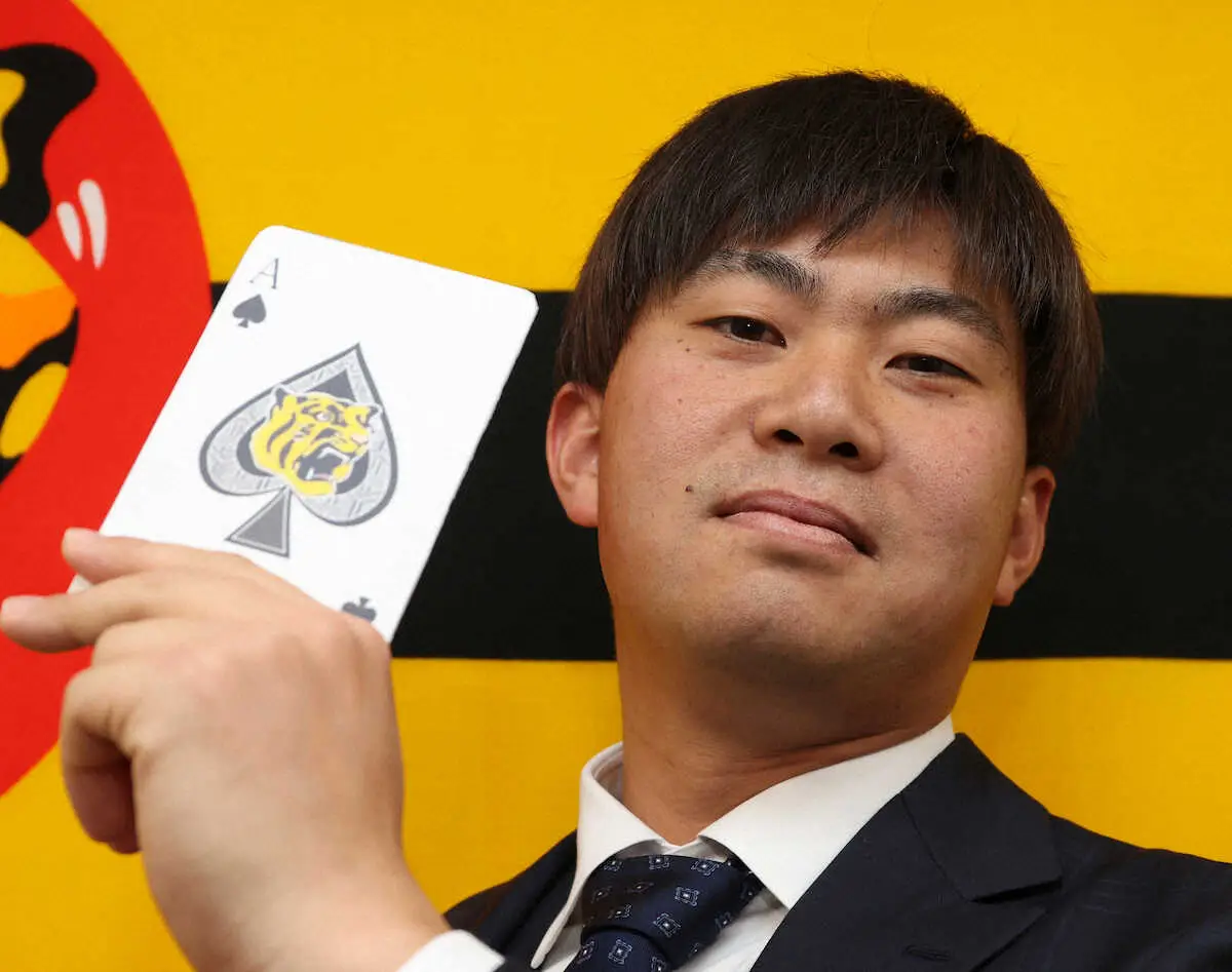 【画像・写真】阪神・桐敷　来季に狙うは50試合＆被弾ゼロ！岡田監督命名「スペードのエース」が年俸3倍増で飛躍誓う