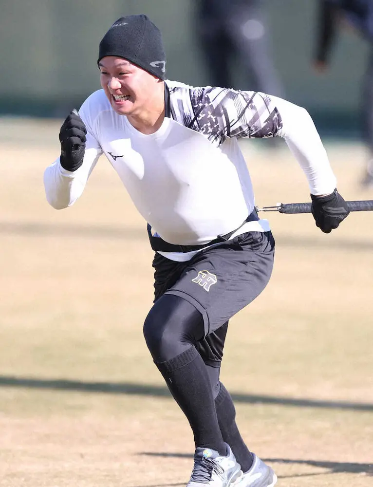 【画像・写真】阪神・森下は尊敬する池江璃花子に会いた～い!!　同じミレニアム世代　「腸腰筋」強化で活躍期す