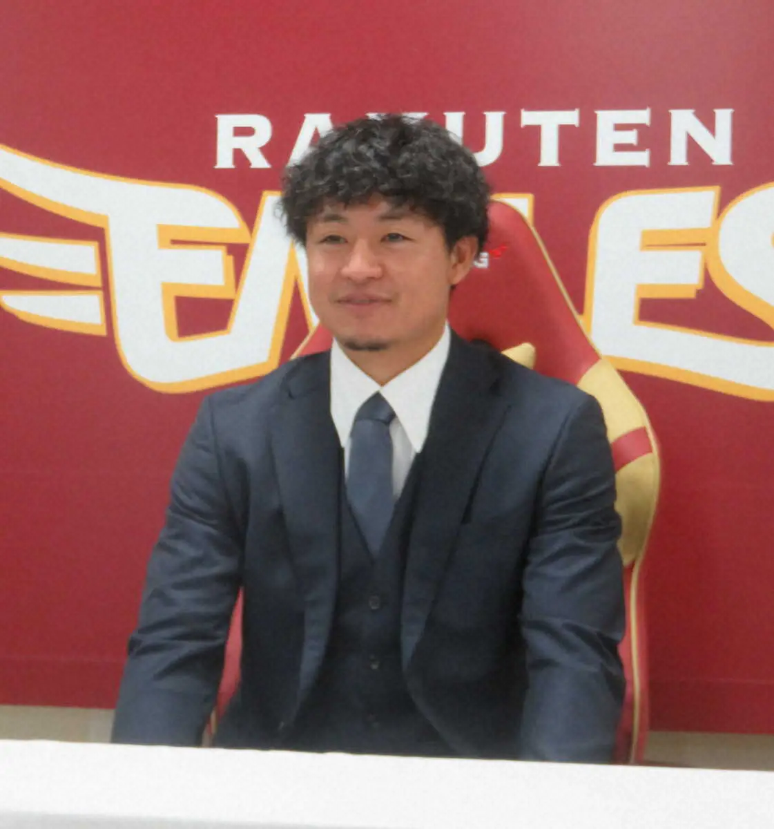 【画像・写真】楽天・酒居が現状維持の年俸5600万円で更改　昨季より成績アップも「消化不良。60点ぐらい」