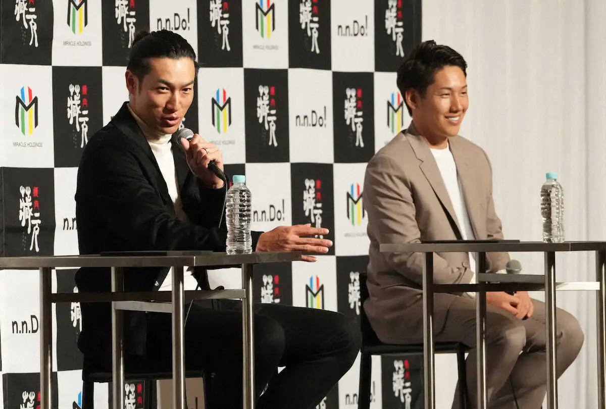 【画像・写真】ソフトB・柳田がレッドソックス・吉田らとトークショー　メジャー1年目からの活躍「カッコいい」