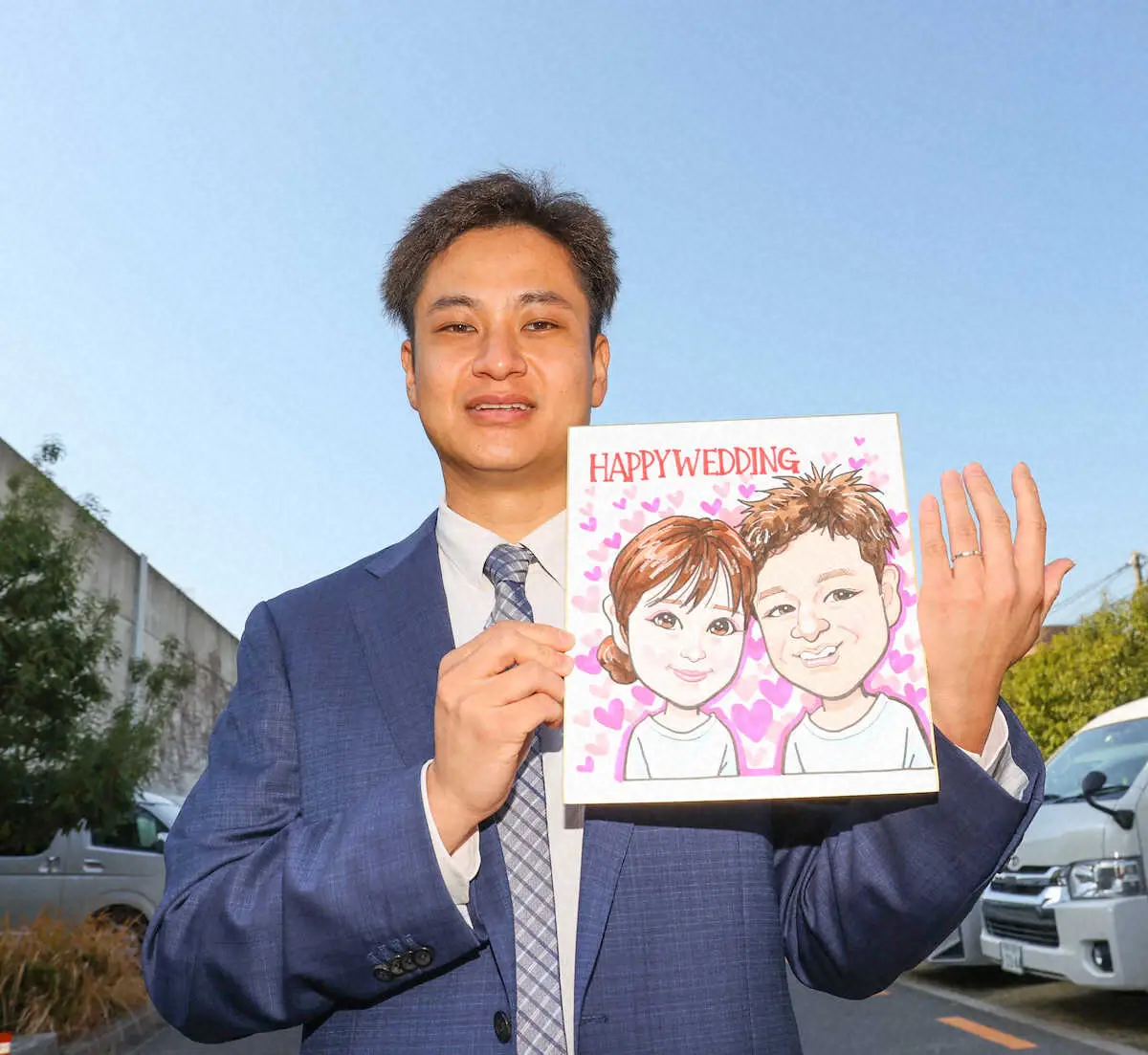 【画像・写真】阪神・大竹　Wの喜び！結婚と大幅増6700万円　チームトップ12勝支えた愛の「メッセージカード」
