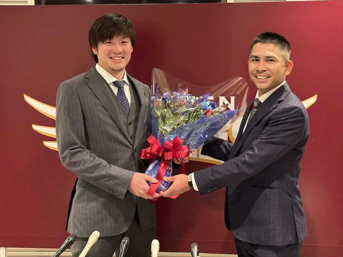 【画像・写真】楽天の10年ドラ1位・塩見が引退会見「パパ、もう限界だよ」ケガに泣いた左腕が13年間の現役にピリオド
