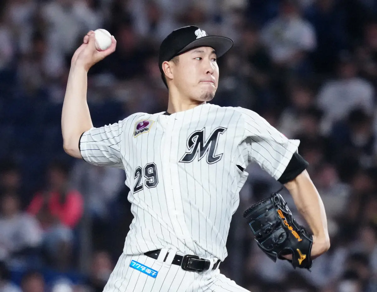 【画像・写真】ロッテ西野　初の2桁勝利へ、フォーム修正＆体重増「より良くなりたい」