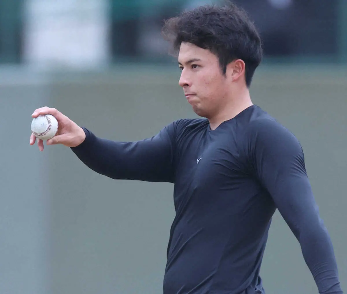 【画像・写真】阪神ドラ2・椎葉が脱偏食宣言　「トマトとキュウリがライバル」キャンプに向け苦手な野菜克服へ