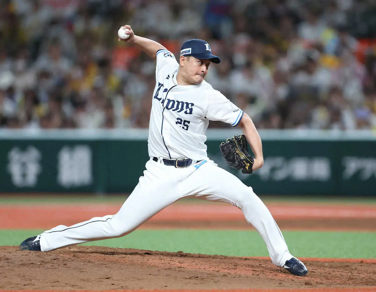 【画像・写真】西武　平井の残留決定を発表「リーグ優勝、日本一目指して頑張りたい」