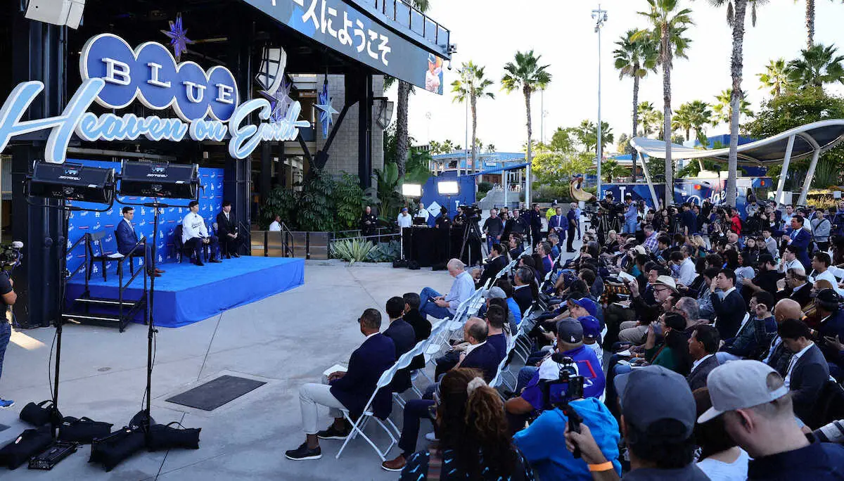 【画像・写真】大谷会見　取材陣300人超で質問できたのは14人、日本人は4人　本紙記者が明かした質問“舞台ウラ”