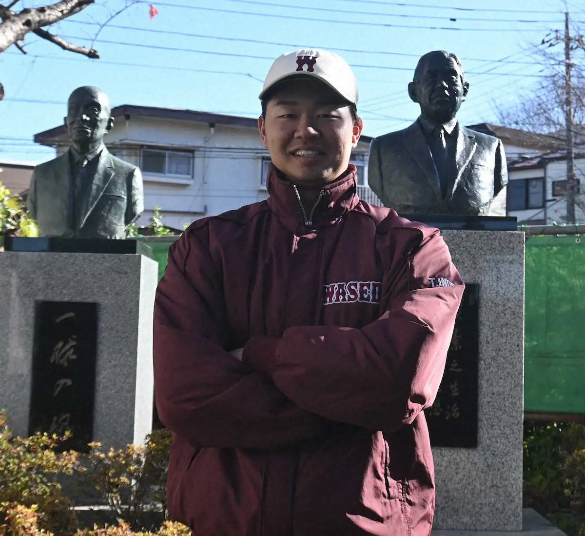 【画像・写真】早大が練習納め　プロ注目の印出＆吉納は来季「3冠王」を目標に掲げる