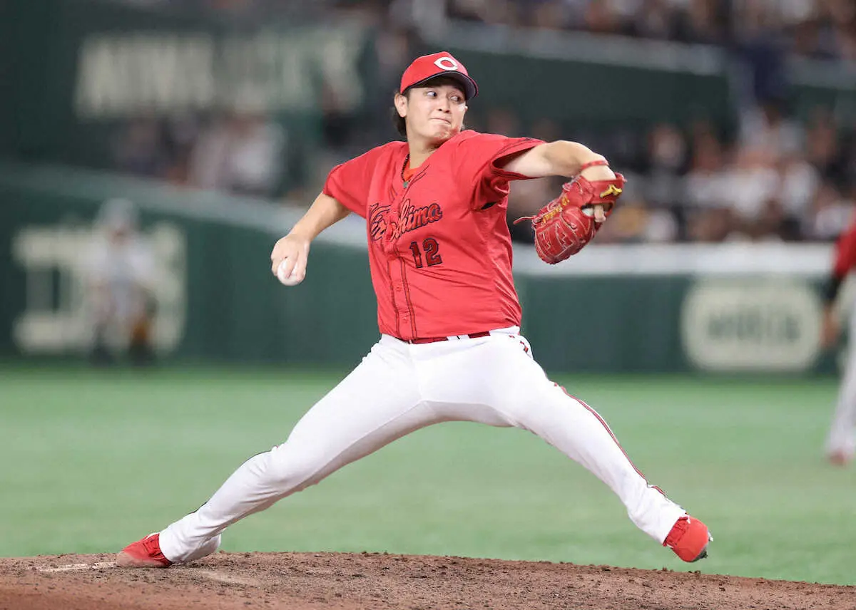 【画像・写真】広島・大道が結婚を発表「2人で力を合わせて頑張っていきます」