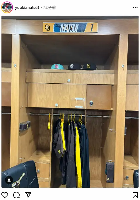 【画像・写真】パドレスが松井と5年総額39億7600万円で契約　日本人救援投手史上最高額　インスタでファンに報告